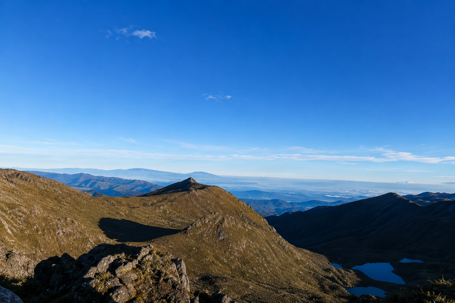 Vista desde la cima del Chirripó