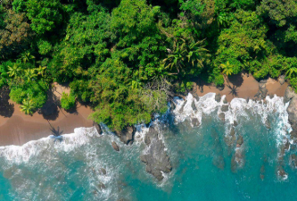 Playa en Corcovado