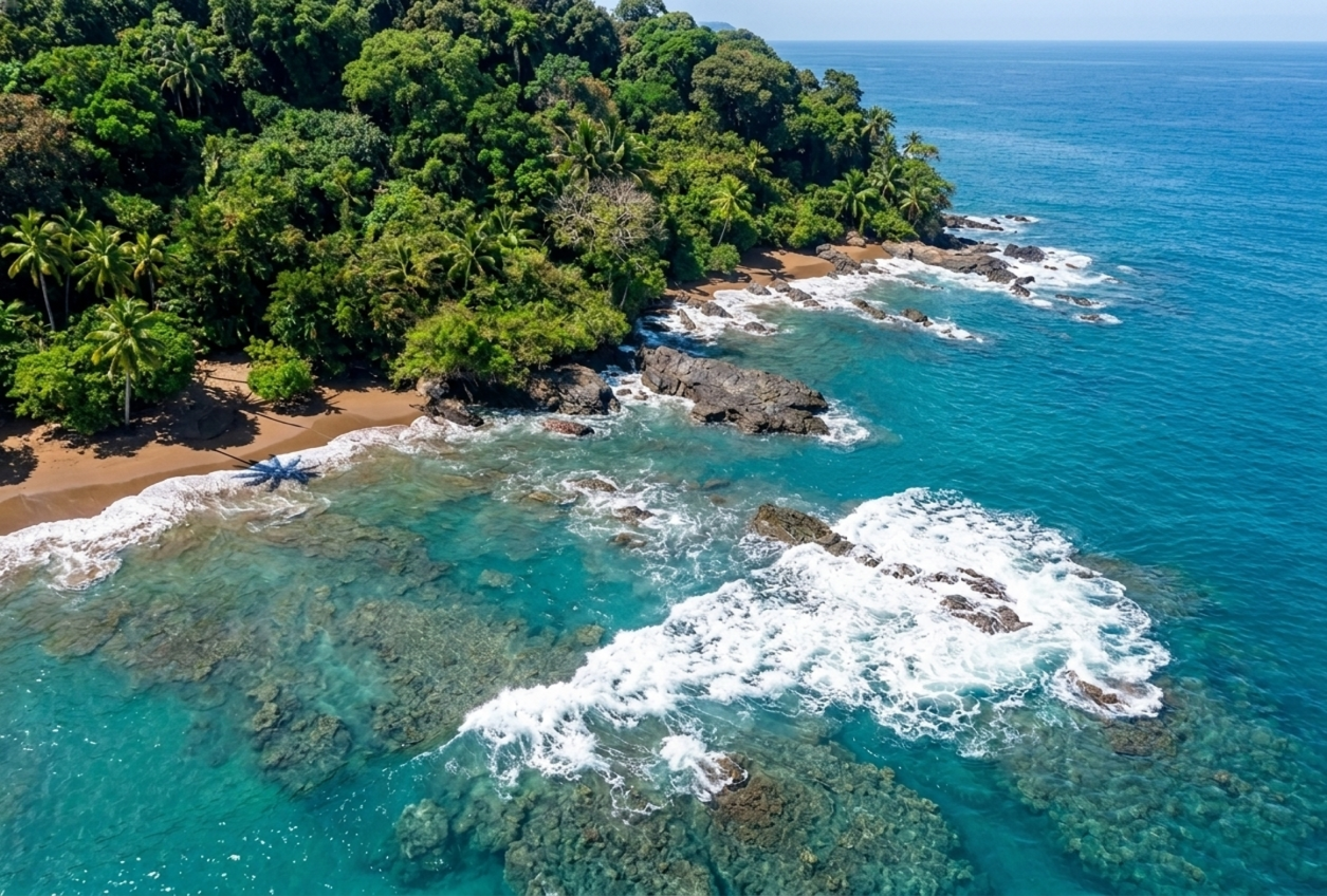 Playa en Corcovado