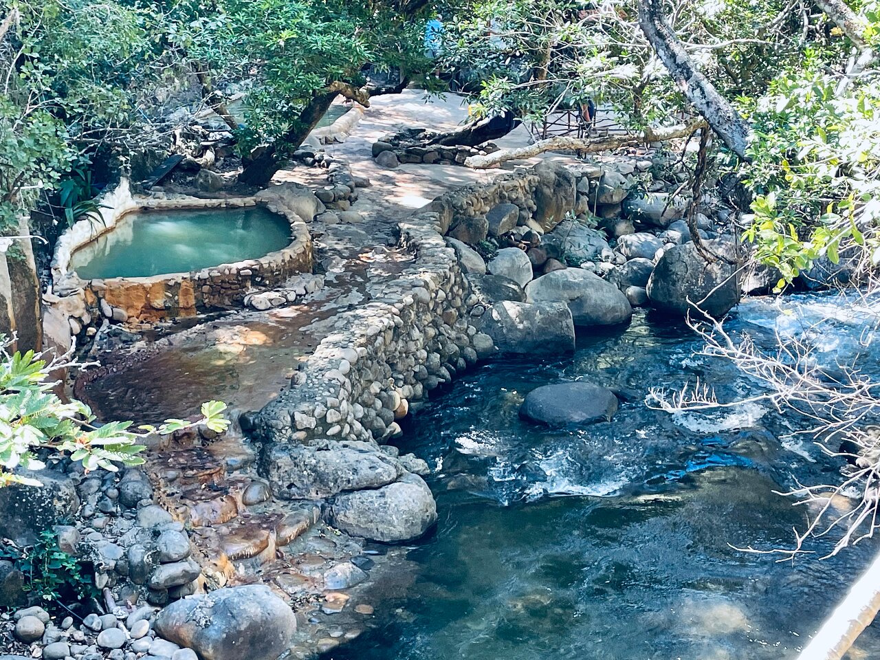 Aguas termales en Rincón de la Vieja